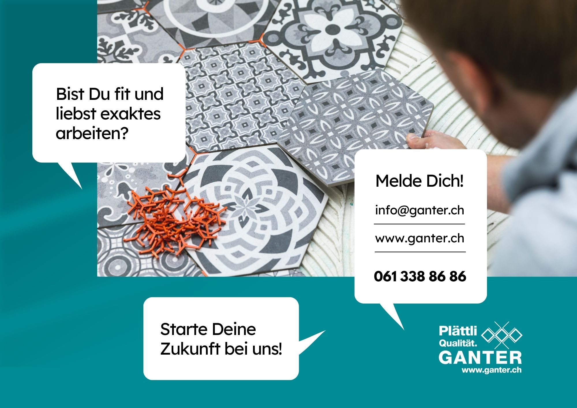 Flyer "Wir suchen Dich" Rückseite